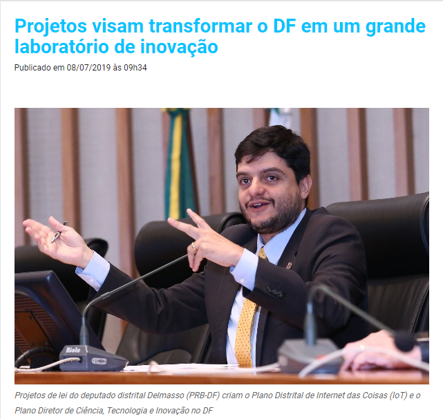 PRB: Projetos visam transformar o DF em um grande laboratório de inovação