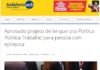 Toda Hora Web: Aprovado projeto de lei que cria Política Pública Trabalho para pessoa com epilepsia