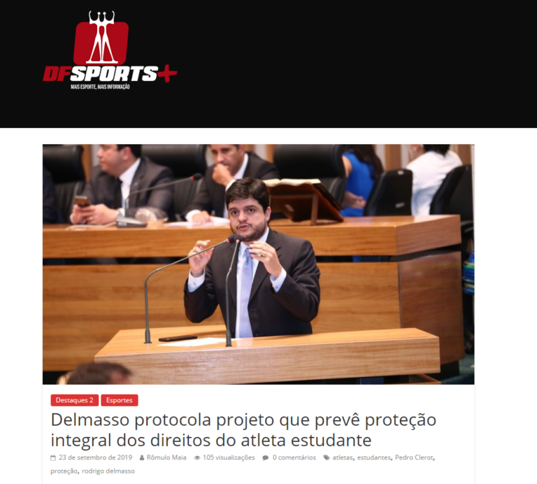 DF Sports: Projeto De Lei Garante Proteção Integral Aos Direitos Do Estudante Atleta