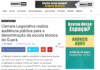 Urgente News: Câmara Legislativa realiza audiência pública para a denominação da escola técnica do Guará Urgente News: Câmara Legislativa realiza audiência pública para a denominação da escola técnica do Guará