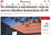 Metrópoles: De ministro a astrônomo: veja os novos cidadãos honorários do DF Metrópoles: De ministro a astrônomo: veja os novos cidadãos honorários do DF
