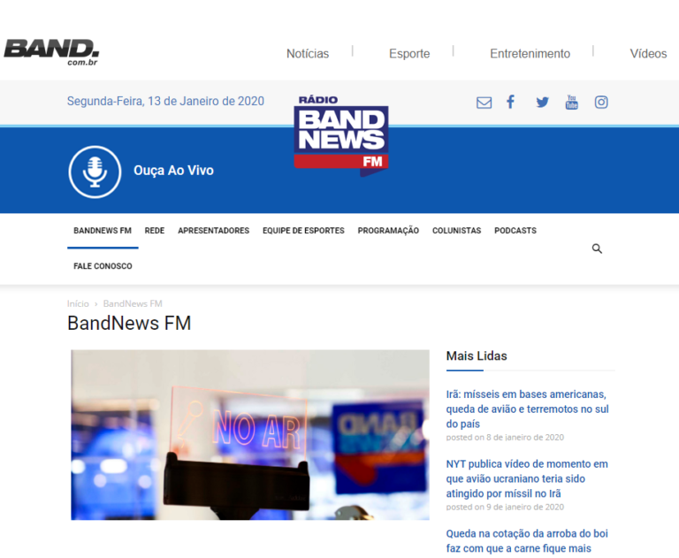 Rádio Band News FM: Aumento do preço da passagem do transporte coletivo no DF