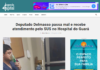 Agenda Capital: Deputado Delmasso passa mal e recebe atendimento pelo SUS no Hospital do Guará Agenda Capital: Deputado Delmasso passa mal e recebe atendimento pelo SUS no Hospital do Guará
