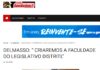 Bombeiros DF- Delmasso: “Criaremos a faculdade do legislativo distrital”