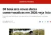 G1: DF terá sete novas datas comemorativas em 2020; veja lista