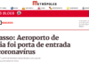 Metrópoles: Delmasso: Aeroporto de Brasília foi porta de entrada para coronavírus Metrópoles: Delmasso: Aeroporto de Brasília foi porta de entrada para coronavírus