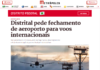 Metrópoles: Distrital pede fechamento de aeroporto para voos internacionais Metrópoles: Distrital pede fechamento de aeroporto para voos internacionais
