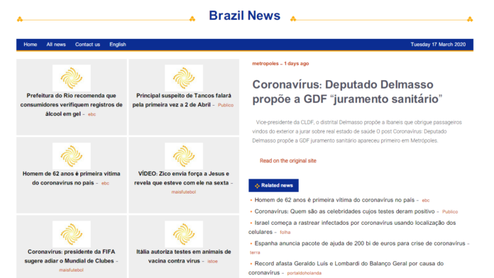 Brazil News: Coronavírus: Deputado Delmasso propõe a GDF “juramento sanitário”