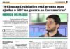 Jornal do Guará: “A Câmara Legislativa está pronta para ajudar o GDF na guerra ao Coronavírus” Jornal do Guará: "A Câmara Legislativa está pronta para ajudar o GDF na guerra ao Coronavírus"