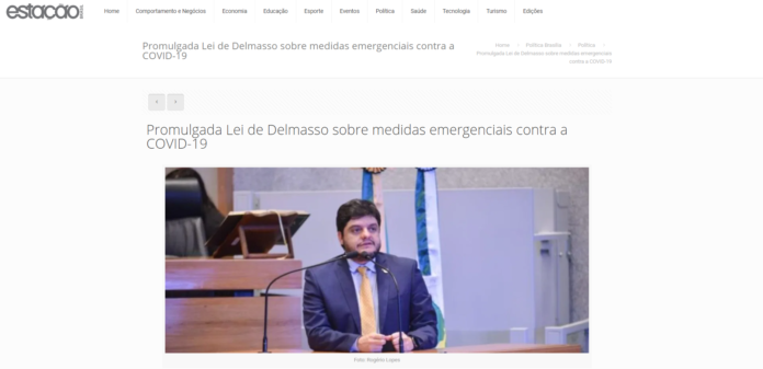 Estação Brasil: Promulgada Lei de Delmasso sobre medidas emergenciais contra a COVID-19