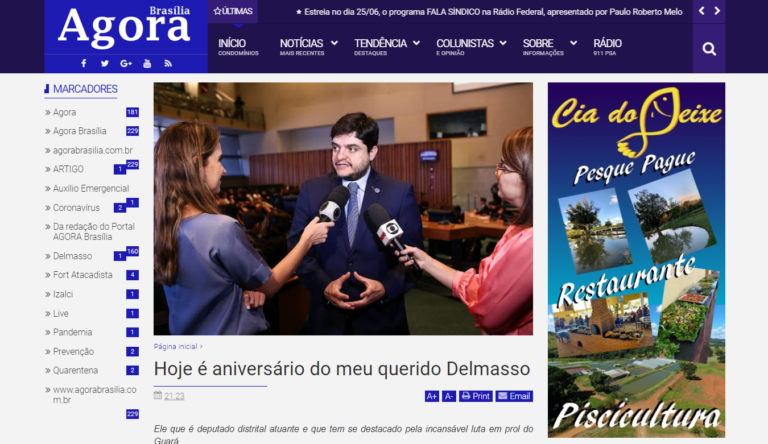 Brasília Agora: Hoje é aniversário do meu querido Delmasso