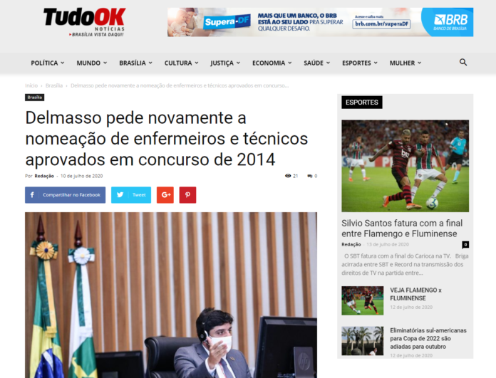 Tudo Ok Notícias: Delmasso pede novamente a nomeação de enfermeiros e técnicos aprovados em concurso de 2014