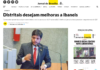 Jornal de Brasília: Distritais desejam melhoras a Ibaneis Jornal de Brasília: Distritais desejam melhoras a Ibaneis