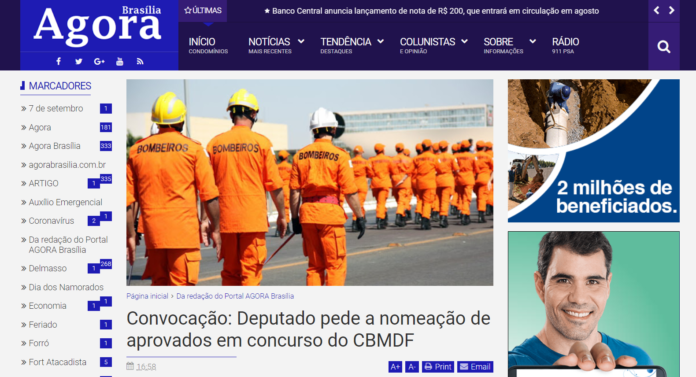 Brasília Agora: Convocação: Deputado pede a nomeação de aprovados em concurso do CBMDF