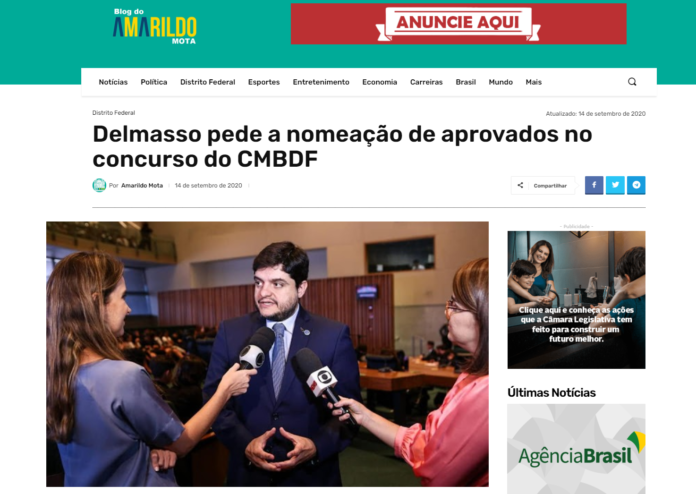 Blog do Amarildo: Delmasso pede a nomeação de aprovados no concurso do CMBDF