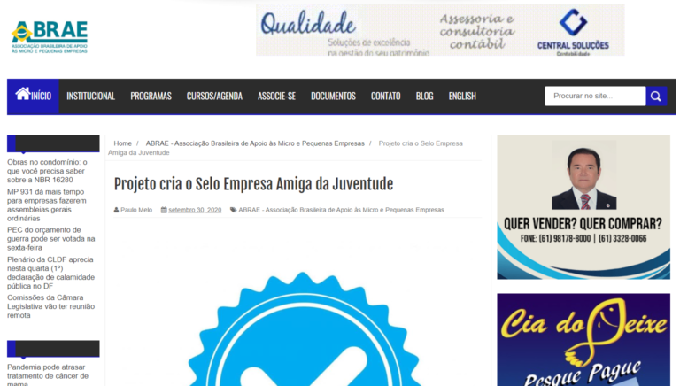 Abrae: Projeto cria o Selo Empresa Amiga da Juventude