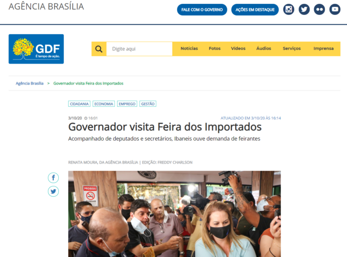 Agência Brasília: Governador visita Feira dos Importados