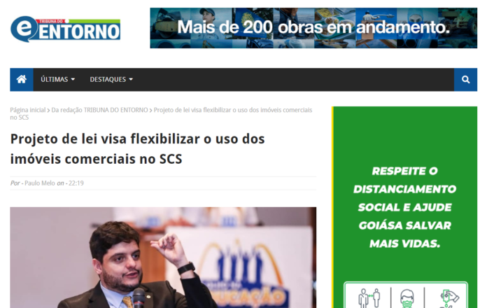 Tribuna do Entorno: Projeto de lei visa flexibilizar o uso dos imóveis comerciais no SCS