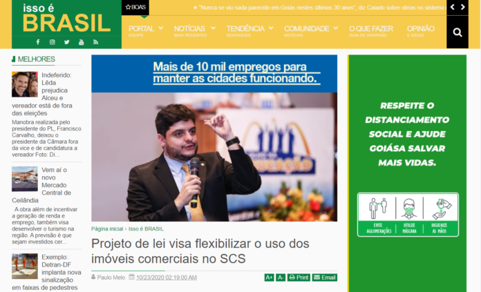 Isso é Brasil: Projeto de lei visa flexibilizar o uso dos imóveis comerciais no SCS