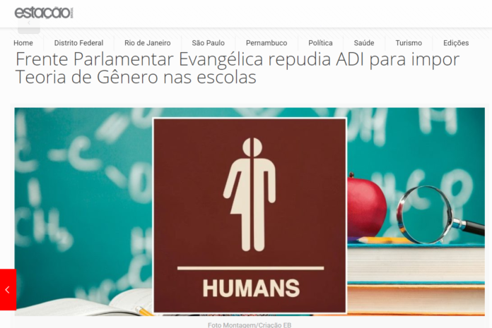 Estação Brasil: Frente Parlamentar Evangélica repudia ADI para impor Teoria de Gênero nas escolas