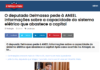 A Política e o Poder: O deputado Delmasso pede à ANEEL informações sobre a capacidade do sistema elétrico que abastece a capital A Política e o Poder: O deputado Delmasso pede à ANEEL informações sobre a capacidade do sistema elétrico que abastece a capital