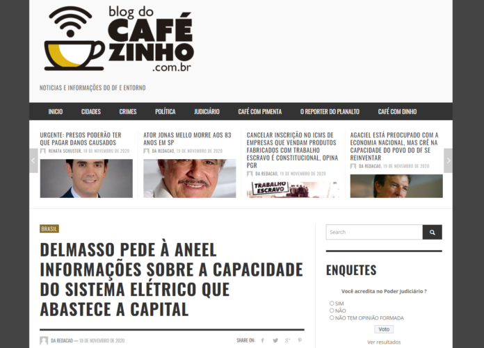 Blog do Cafezinho: DELMASSO PEDE À ANEEL INFORMAÇÕES SOBRE A CAPACIDADE DO SISTEMA ELÉTRICO QUE ABASTECE A CAPITAL Blog do Cafezinho: DELMASSO PEDE À ANEEL INFORMAÇÕES SOBRE A CAPACIDADE DO SISTEMA ELÉTRICO QUE ABASTECE A CAPITAL