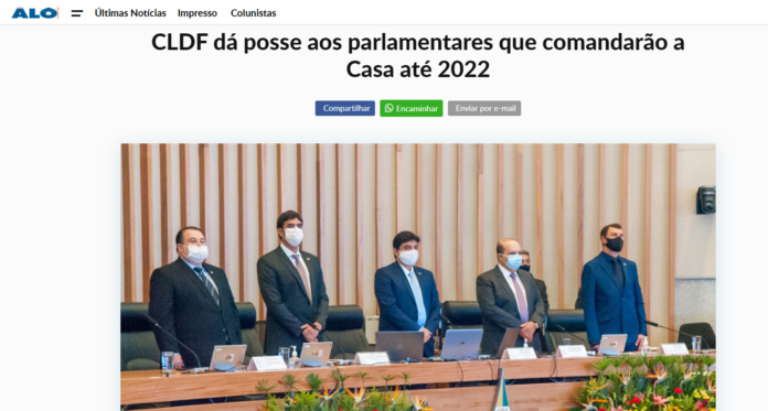 Alô: CLDF dá posse aos parlamentares que comandarão a Casa até 2022 Alô: CLDF dá posse aos parlamentares que comandarão a Casa até 2022