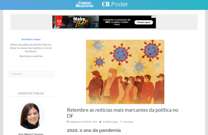 Correio Braziliense, 27 de dezembro 2020