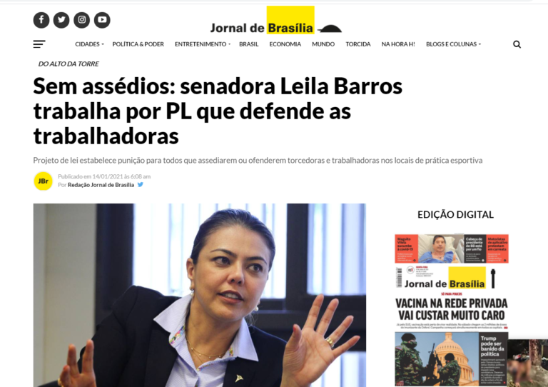 Jornal de Brasília, coluna Alto da Torre, 14 de janeiro