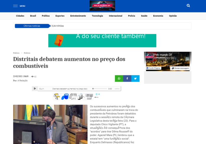 Pelo Mundo DF: Distritais debatem aumentos no preço dos combustíveis