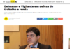 Jornal de Brasília: Delmasso e Vigilante em defesa de trabalho e renda Jornal de Brasília: Delmasso e Vigilante em defesa de trabalho e renda