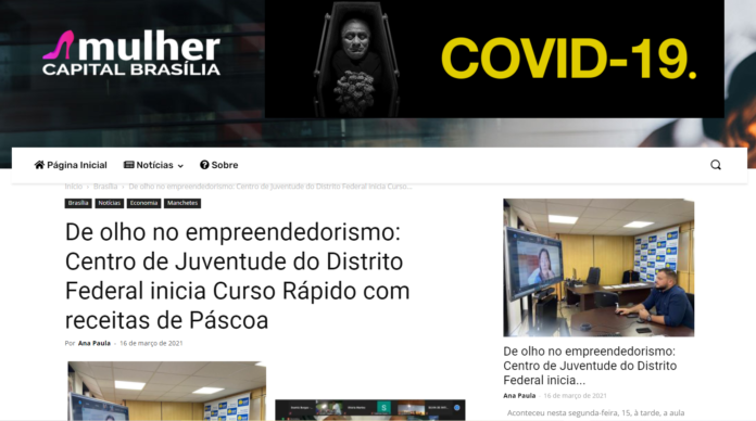 Mulher Capital Brasília: De olho no empreendedorismo: Centro de Juventude do Distrito Federal inicia Curso Rápido com receitas de Páscoa