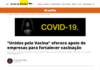 Jornal de Brasília: “Unidos pela Vacina” oferece apoio de empresas para fortalecer vacinação Jornal de Brasília: “Unidos pela Vacina” oferece apoio de empresas para fortalecer vacinação