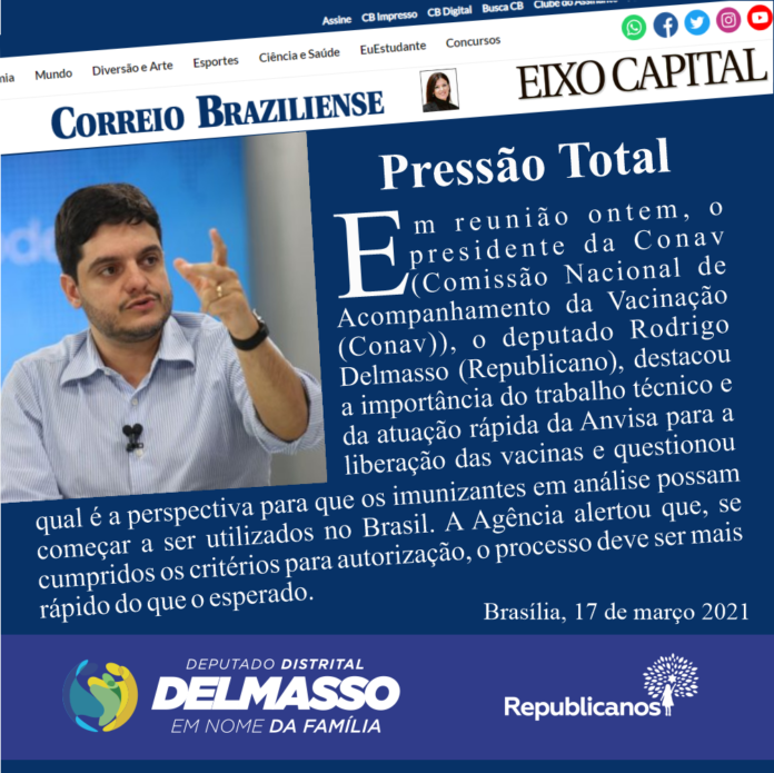 Correio Braziliense - Eixo Capital, 17 de março 2021 Correio Braziliense - Eixo Capital, 17 de março 2021