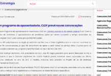 Estratégia Concursos: Com programa de aposentadoria, CLDF prevê novas convocações Estratégia Concursos: Com programa de aposentadoria, CLDF prevê novas convocações