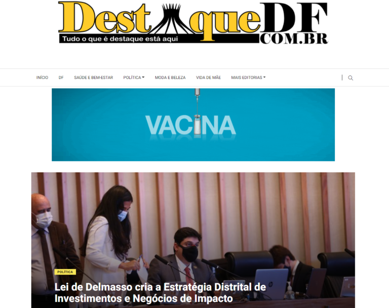 Destaque DF: Lei de Delmasso cria a Estratégia Distrital de Investimentos e Negócios de Impacto