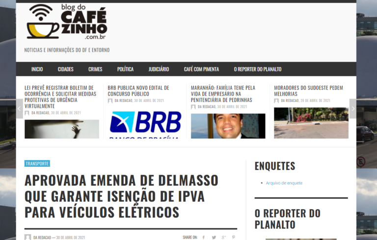 Blog do Cafezinho: APROVADA EMENDA DE DELMASSO QUE GARANTE ISENÇÃO DE IPVA PARA VEÍCULOS ELÉTRICOS
