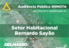 Audiência Pública Remota para discutir sobre o Setor Habitacional Bernardo Sayão Audiência Pública Remota para discutir sobre o Setor Habitacional Bernardo Sayão