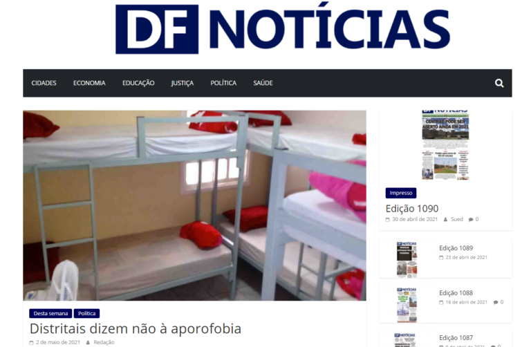 DF Notícias: Distritais dizem não à aporofobia