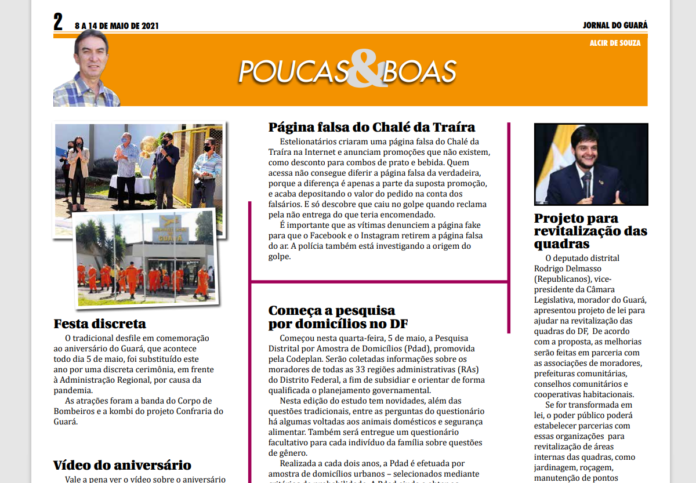 Jornal do Guará: Projeto para revitalização das quadras