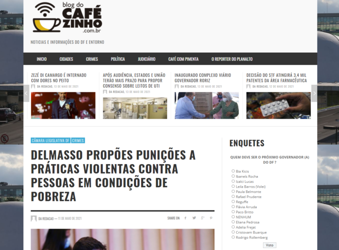 Blog do Cafezinho: DELMASSO PROPÕES PUNIÇÕES A PRÁTICAS VIOLENTAS CONTRA PESSOAS EM CONDIÇÕES DE POBREZA Blog do Cafezinho: DELMASSO PROPÕES PUNIÇÕES A PRÁTICAS VIOLENTAS CONTRA PESSOAS EM CONDIÇÕES DE POBREZA
