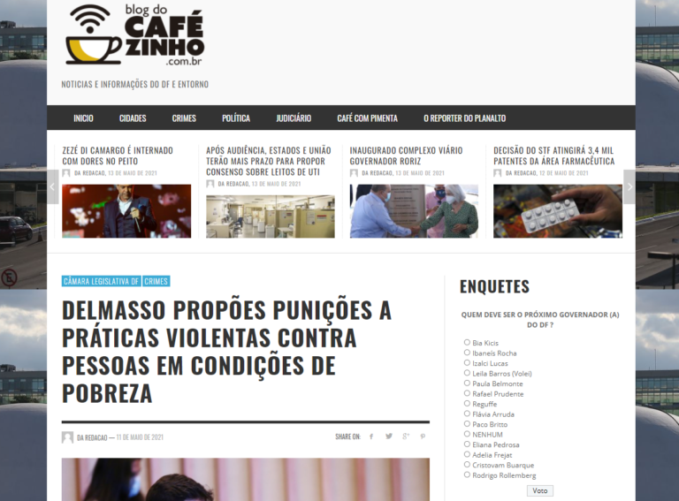 Blog do Cafezinho: DELMASSO PROPÕES PUNIÇÕES A PRÁTICAS VIOLENTAS CONTRA PESSOAS EM CONDIÇÕES DE POBREZA
