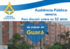Audiência Pública Remota em 13 de maio às 19h para discutir sobre os 52 anos da cidade do Guará Audiência Pública Remota em 13 de maio às 19h para discutir sobre os 52 anos da cidade do Guará