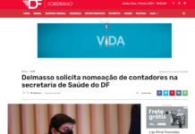 DF Soberano: Delmasso solicita nomeação de contadores na secretaria de Saúde do DF DF Soberano: Delmasso solicita nomeação de contadores na secretaria de Saúde do DF