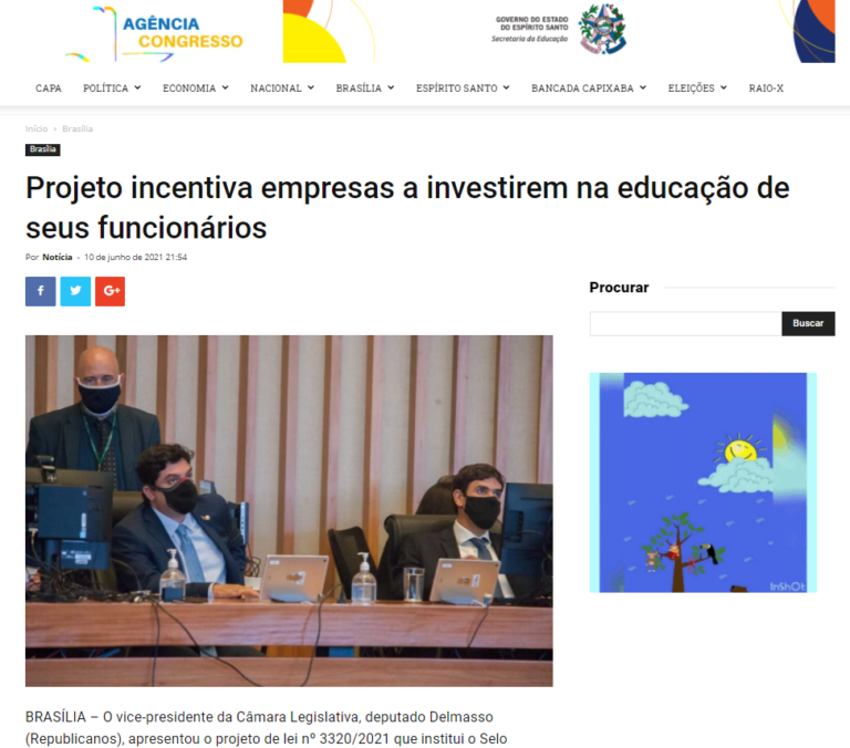 Agência Congresso: Projeto incentiva empresas a investirem na educação de seus funcionários