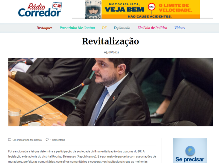 Rádio Corredor: Revitalização