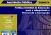 Audiência Pública Remota quarta-feira, 22 de setembro às 19h para discutir sobre o PL 1.687/2021 – Política Distrital de Educação para a Integridade e Prevenção à Corrupção Audiência Pública Remota quarta-feira, 22 de setembro às 19h para discutir sobre o PL 1.687/2021 - Política Distrital de Educação para a Integridade e Prevenção à Corrupção