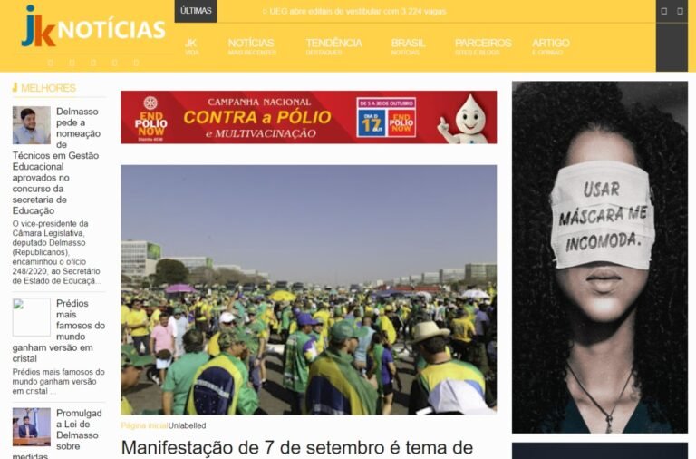 JK Notícias: Manifestação de 7 de setembro é tema de debate em plenário da CLDF