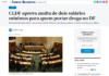 Correio Braziliense: CLDF aprova multa de dois salários mínimos para quem portar droga no DF Correio Braziliense: CLDF aprova multa de dois salários mínimos para quem portar droga no DF