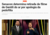 O Segredo: Senacon determina retirada de filme de Gentili do ar por apologia da pedofilia O Segredo: Senacon determina retirada de filme de Gentili do ar por apologia da pedofilia